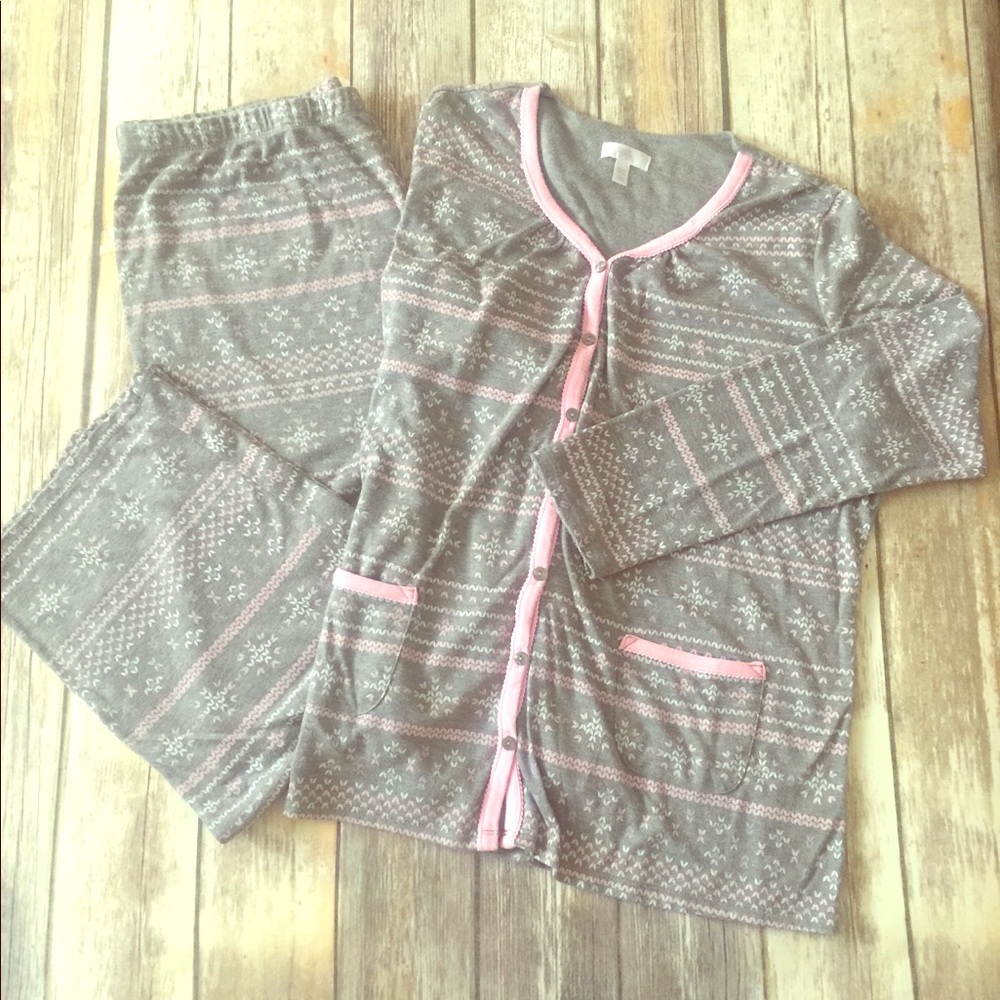 Women’s Secret Treasure Long Sleeve Pajamas Sz XL